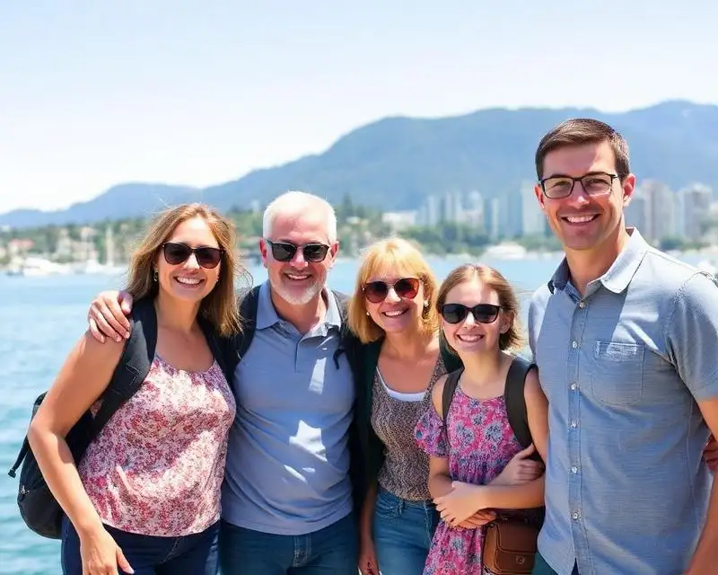 Family vacation in Canada